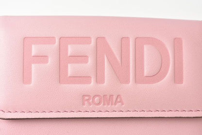 Unused Fendi Wallet Mini Wallet Fendi Trifold 8m0395 AAYZ F1cjy Soft Leather