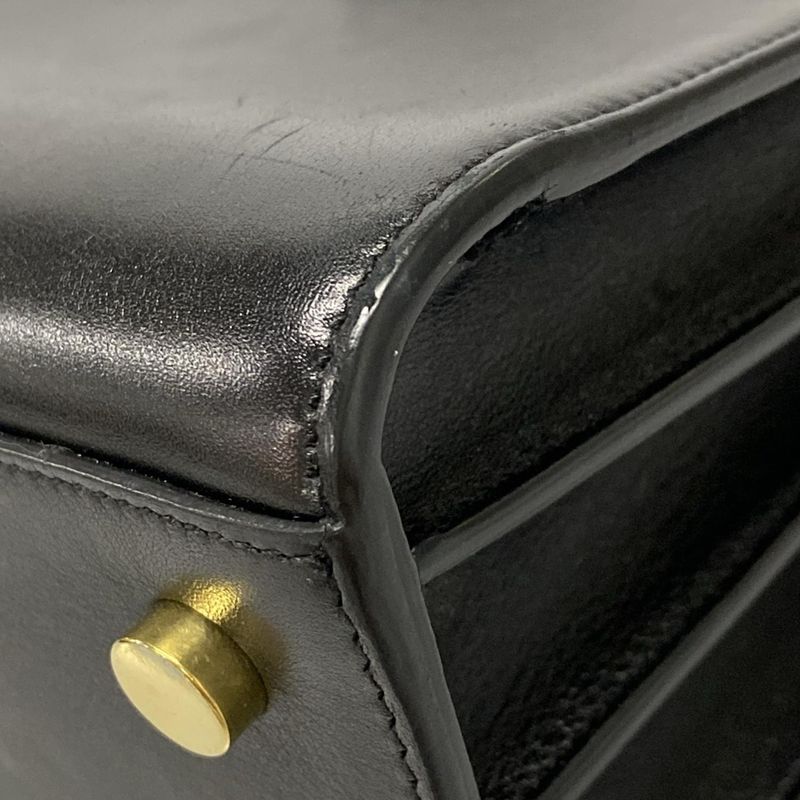 Saint Laurent Paris Handbag Sac De Jour Baby 421859 Black Leather