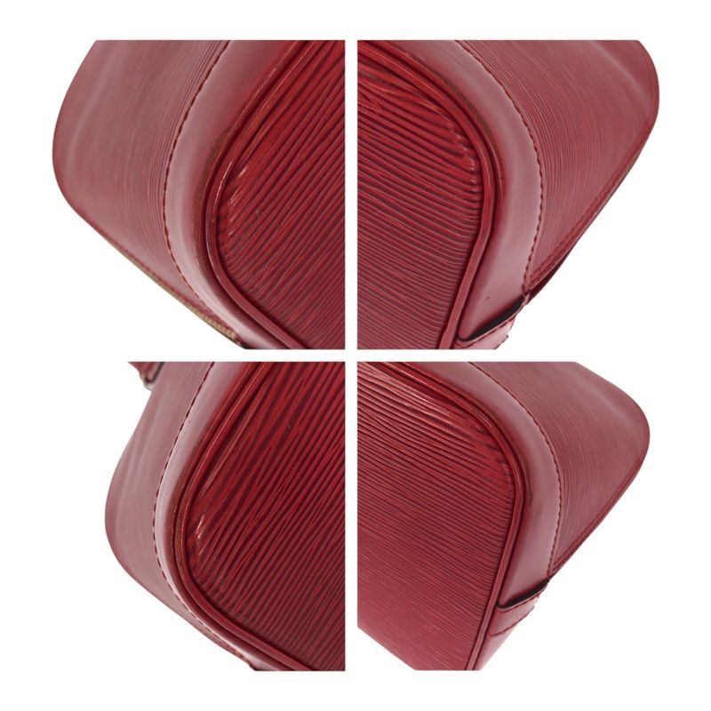 Louis Vuitton Epi Alma Red Gold Hardware Epi Leather M52147 Handbag Tote Bag