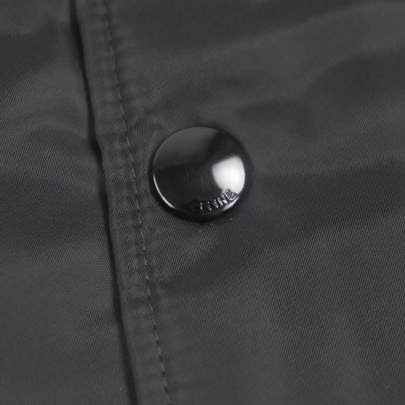 Celine 24AW 2w93c227r Eddie Period Fleece With C Patch Cotton Filled Coach