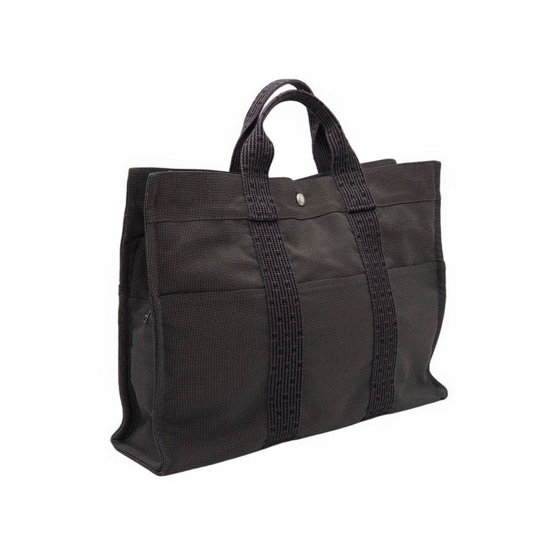 Hermes Her Line Tote MM Bag Tote Bag Business Bag Commuter School Nylon Canvas