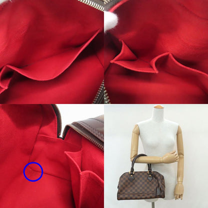 Louis Vuitton Duomo N60008 Damier Ebene Tote Bag Handbag Dome Shape