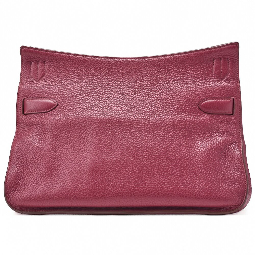 Hermes Gipsyère 34 Shoulder Bag Taurillon Clemence Tosca (silver Hardware)