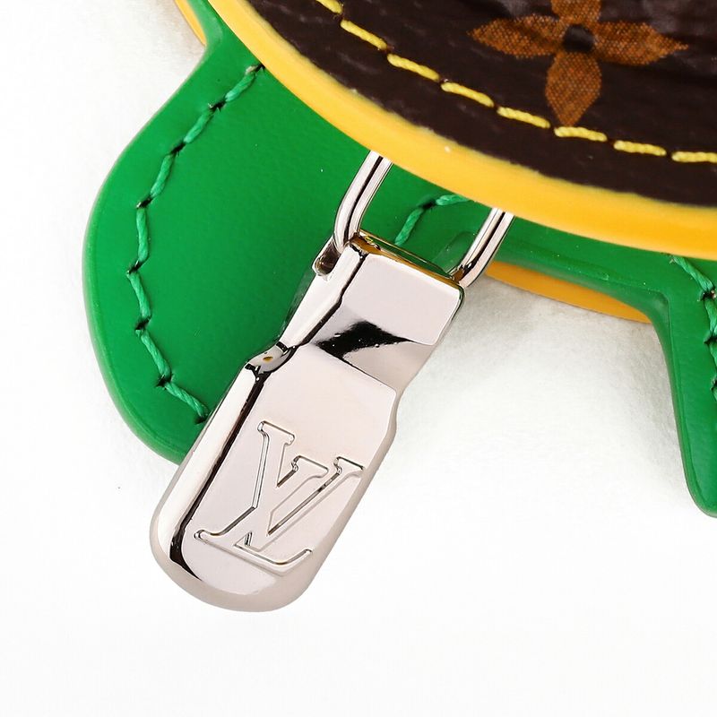 Louis Vuitton Key Holder Keyholder LV Turtle Brown/green