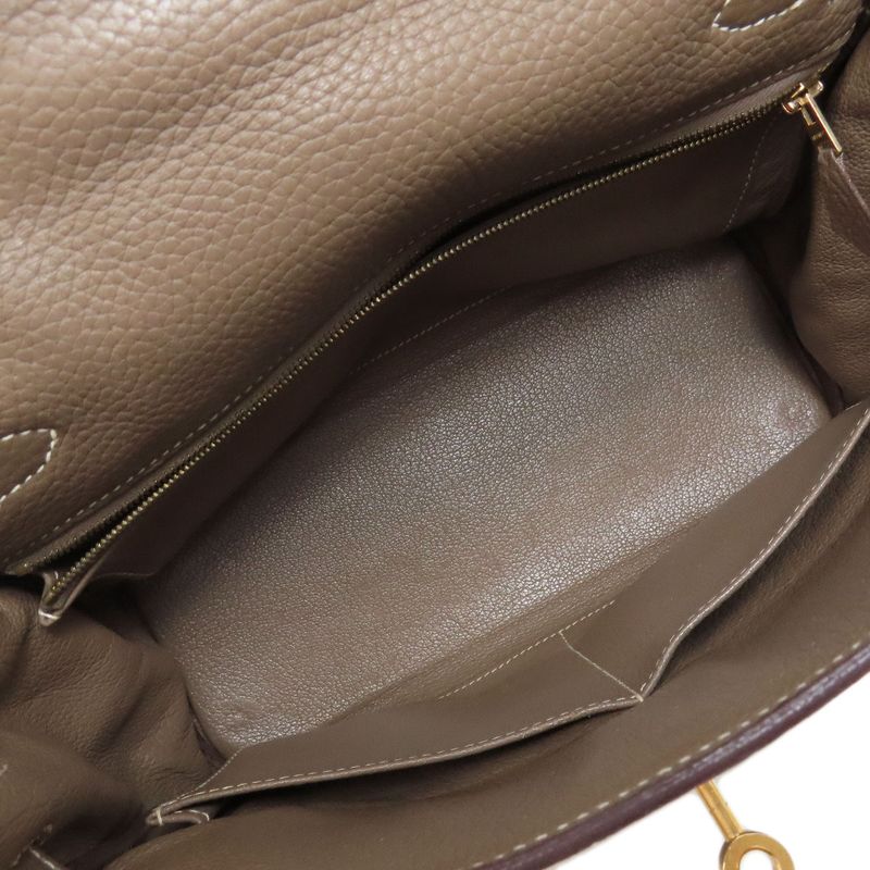 Hermes Kelly 28 Inside Stitched Etape Gold Hardware Handbag Taurillon Women