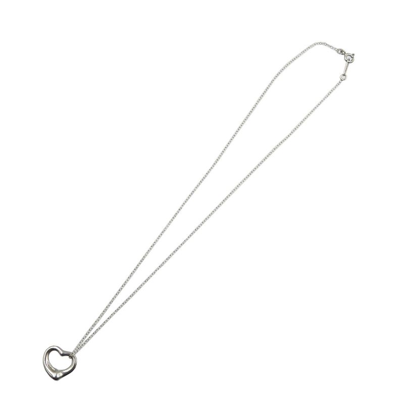 Tiffany & Co Open Heart 925 Silver Necklace 0090 Tiffany & Co
