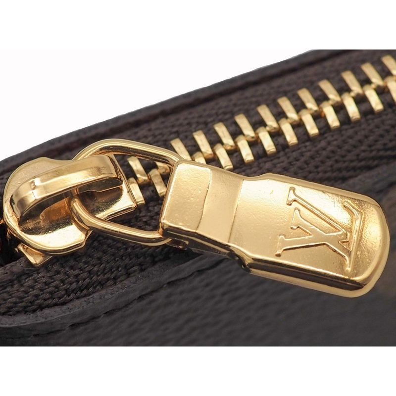 Louis Vuitton Pochette Cles Monogram Canvas Card Key Case Key Case Coin Case