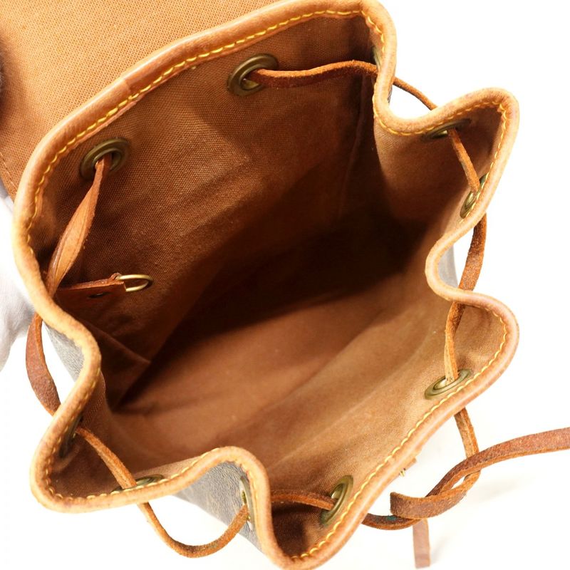 Louis Vuitton Backpack Daypack Monogram Mini Montsouris M51137 Brown Women's