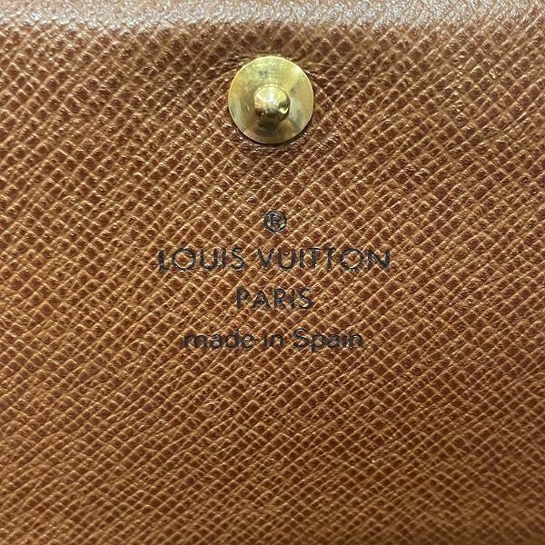 Louis Vuitton Monogram Portmonnais Bietresole M61730 Bifold Wallet For Women