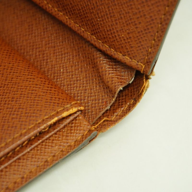 Louis Vuitton Trifold Wallet Monogram Porte Trésor Etui Papier M61202 Brown Men