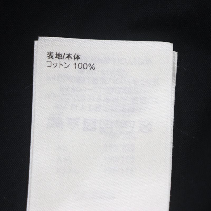 Louis Vuitton 23SS 100% Cotton LV Concert Print Inside Out Short Sleeve Black