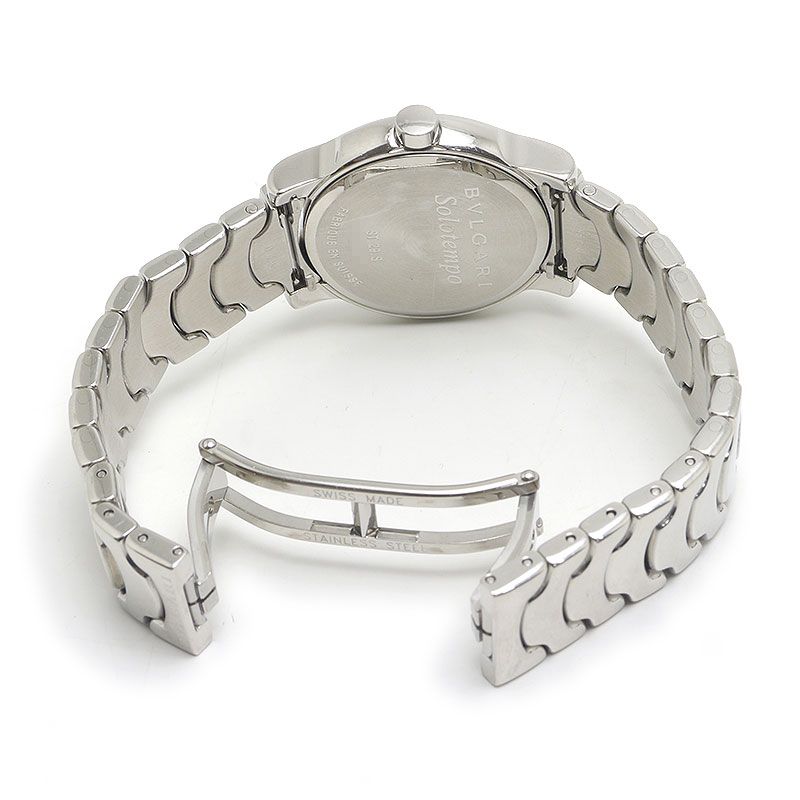 Bulgari Bvlgari Solo Tempo St29s White Dial Ladies