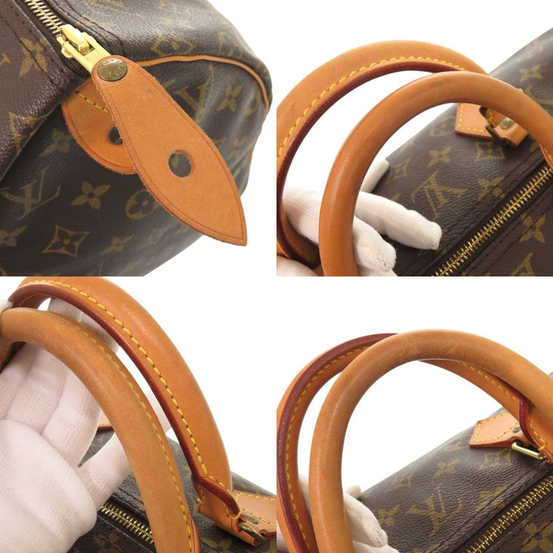 Louis Vuitton Speedy 40 Monogram M41522 Brown Handbag LV 0137 Louis Vuitton