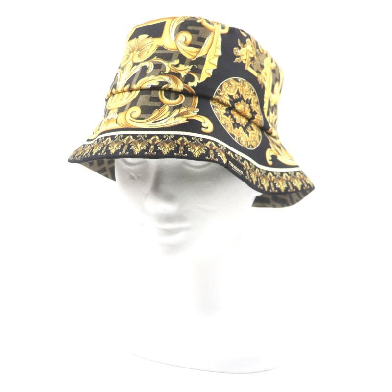  Fendi Versace Fendi Versace Fxq698 Total Pattern Zucca Pattern FF Logo