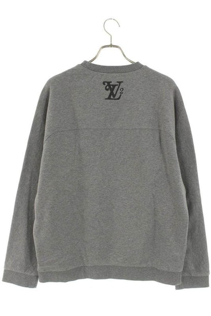 Louis Vuitton 20AW Rm202m UYR Hjy13w Squared LV Crewneck Sweatshirt Men's XL