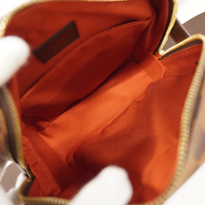 Louis Vuitton Shoulder Bag Damier Olaf PM N41442 Ebene Womens