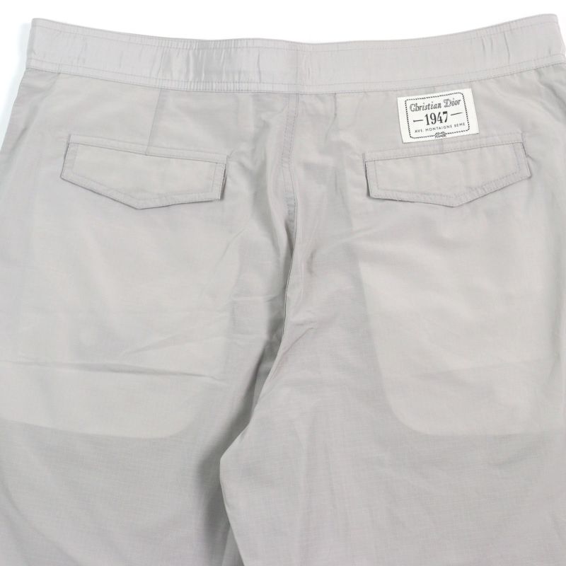 DIOR Homme 293c179b4717 Logo Patch Ripstop Fabric Buckle Bermuda Half Pants