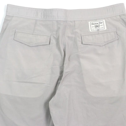 DIOR Homme 293c179b4717 Logo Patch Ripstop Fabric Buckle Bermuda Half Pants