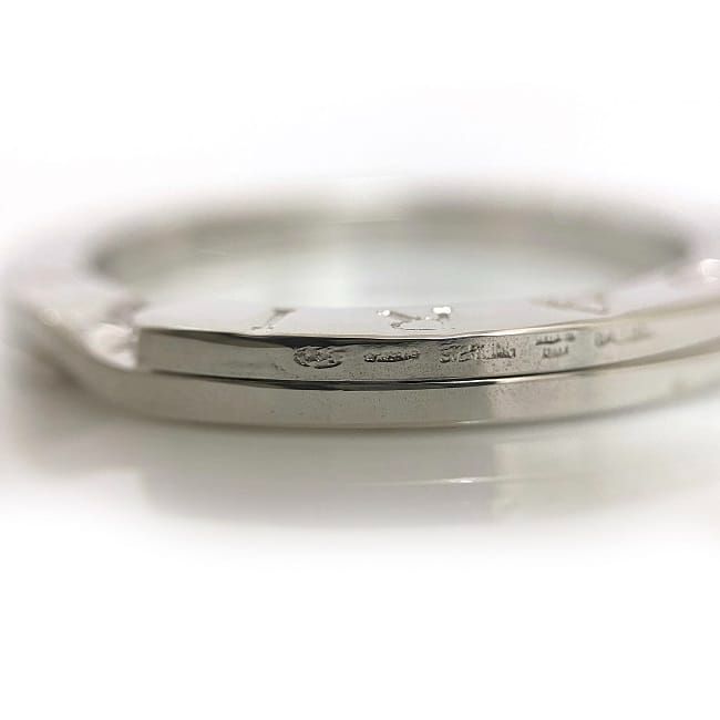 Bvlgari Key Ring Silver Logomania Polished Ag 925