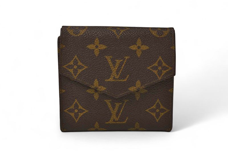 Louis Vuitton Wallet Louis Vuitton Monogram Fold Wallet No.190 Vintage Antique