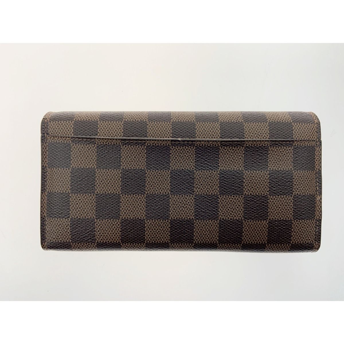 Louis Vuitton Damier Portefeuille Sarah Bifold Wallet N60114 Brown Delivery