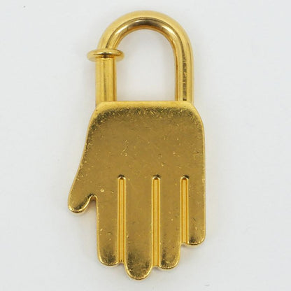 Hermes Cadena Hand Motif 2002 Limited Gold Annee DE LA MAIN Charm
