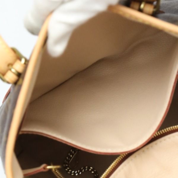 Louis Vuitton M42238 Monogram Tote Bag Bucket PM Handbag Louis Vuitton Brown