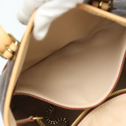 Louis Vuitton M42238 Monogram Tote Bag Bucket PM Handbag Louis Vuitton Brown