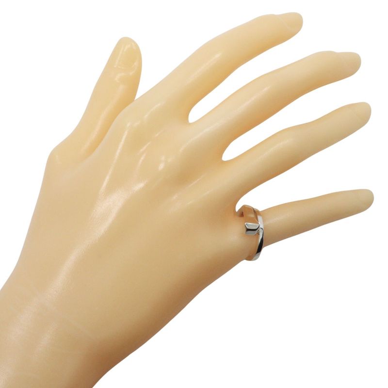 Gucci Nail Motif Silver 925 Size 9 Ladies 5.2g Ring