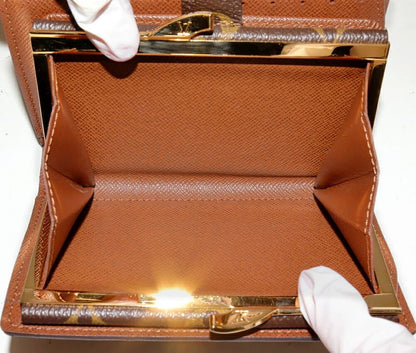 Louis Vuitton Monogram Portefeuille Viennois Wallet With Coin Purse M61674