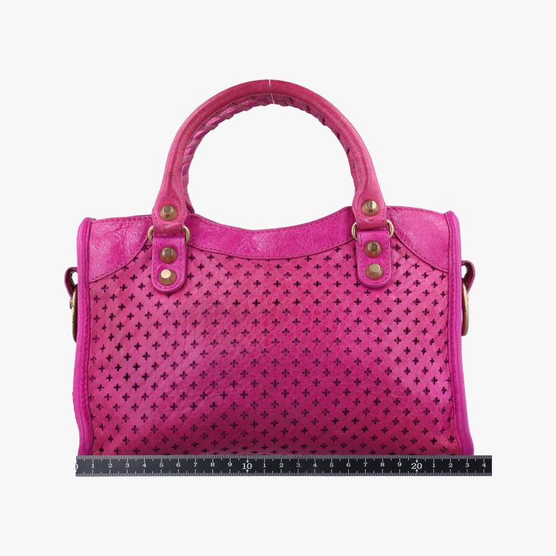 Balenciaga Mini City Pink Crumbskin 3002955260 I1669