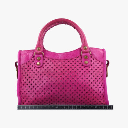 Balenciaga Mini City Pink Crumbskin 3002955260 I1669
