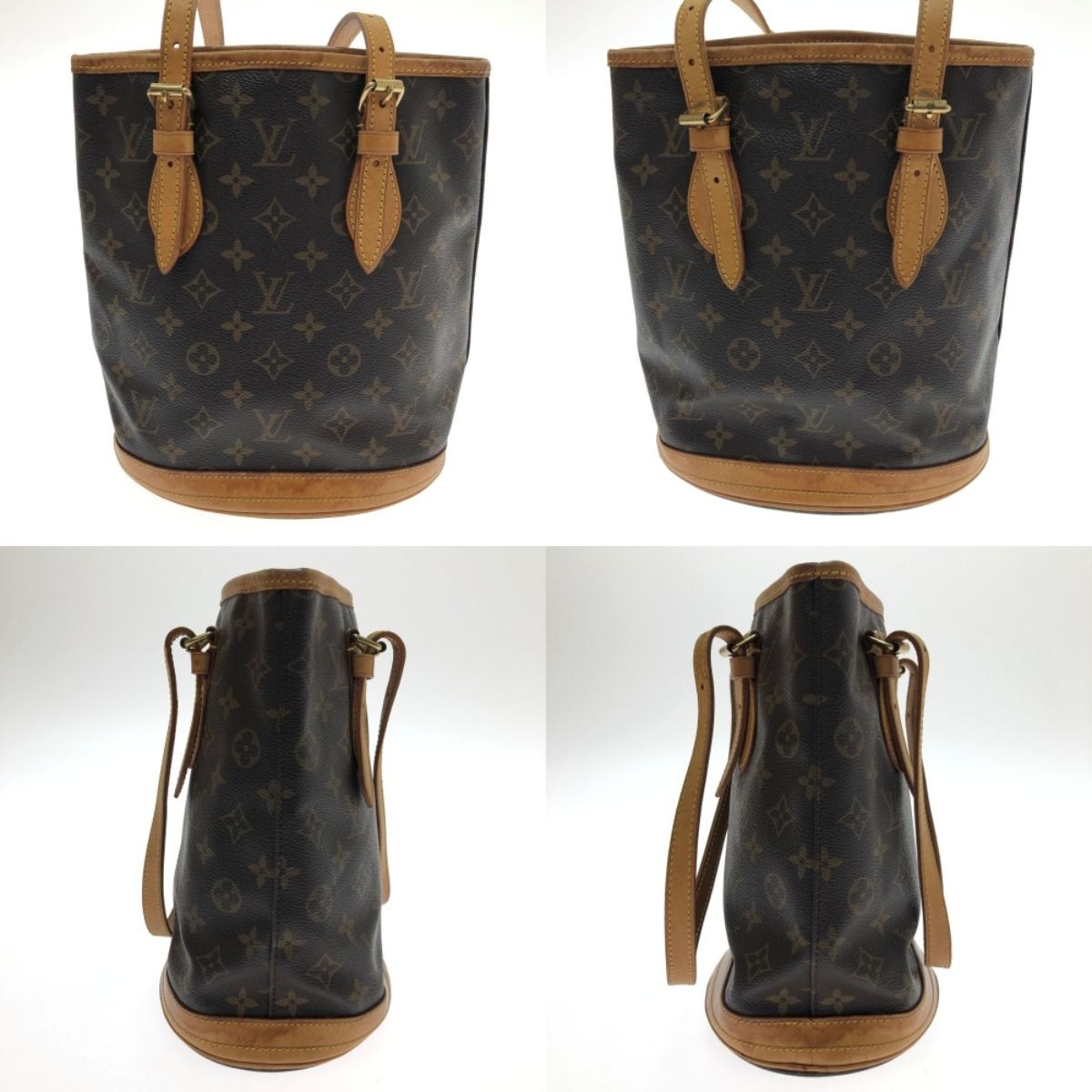 Louis Vuitton Monogram Petit Baguette Tote Bag Main Item Only M42238 Monogram