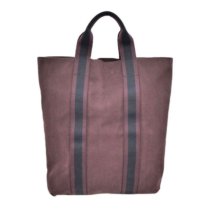 Hermes New-fourre Tout Cabas Handbag Tote Marron Bold- Black Men's