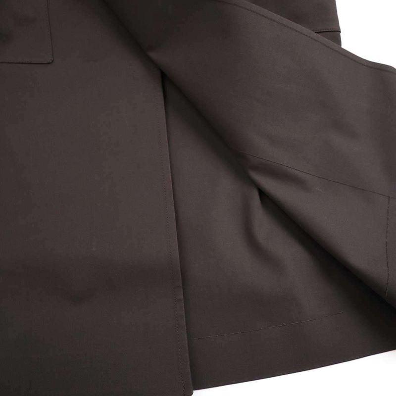 Bottega Veneta 20aw Triangle Buckle Cotton Belted Trench Coat 635851 V00v0