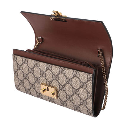 Gucci Long Wallet GG Supreme Brown/black