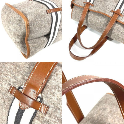 Hermes Tote Bag Camaille Felt Gray