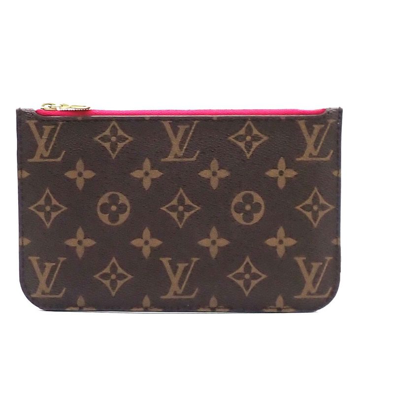 Louis Vuitton Neverfull Pouch Monogram Pink 34ka714
