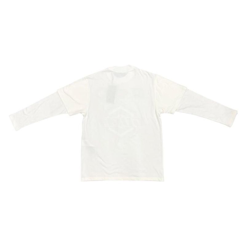 Gucci Long Sleeve T-Shirt Cotton Jersey Logo Embroidery 775788 Xjgcs XS Size