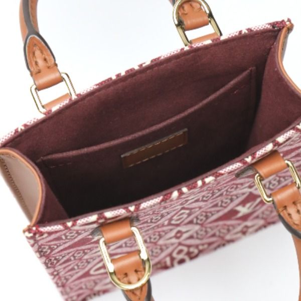 Louis Vuitton M69846 Jacquard Leather Petite Sac Pla Monogram Shoulder Bag