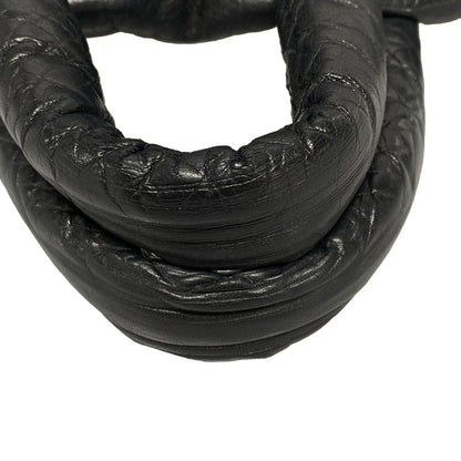 Chanel Tote Bag Coco Cocoon PM Black Lambskin