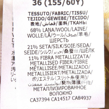 Gucci 20AW 627877 Wool Silk GG Jacquard Flared Pants Bell Bottom Trousers