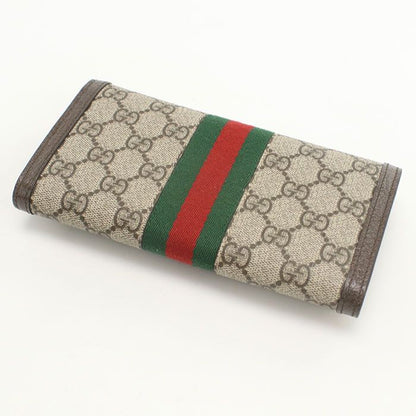 Gucci GG Continental Wallet Ophidia 523153 Long Wallet With Di-fold Coin Purse