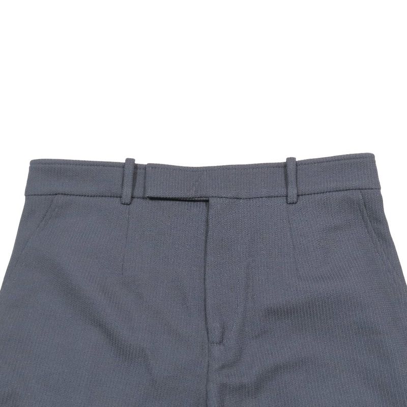 Unused 23ss Dior Micro Shorts Back Logo Embroidery 383j131a0828 Zip Fly L Gray