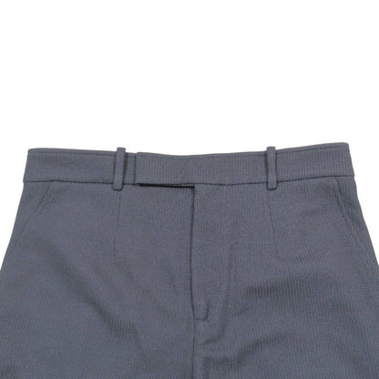 Unused 23ss Dior Micro Shorts Back Logo Embroidery 383j131a0828 Zip Fly L Gray