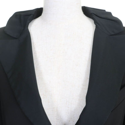 Louis Vuitton 09SS Wool Silk Blend Lined Monogram Mini Ruffle Design Jacket