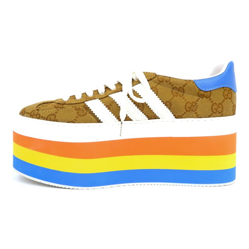 Gucci Adidas Collaboration Sneakers - Thick Sole Gazelle 707873