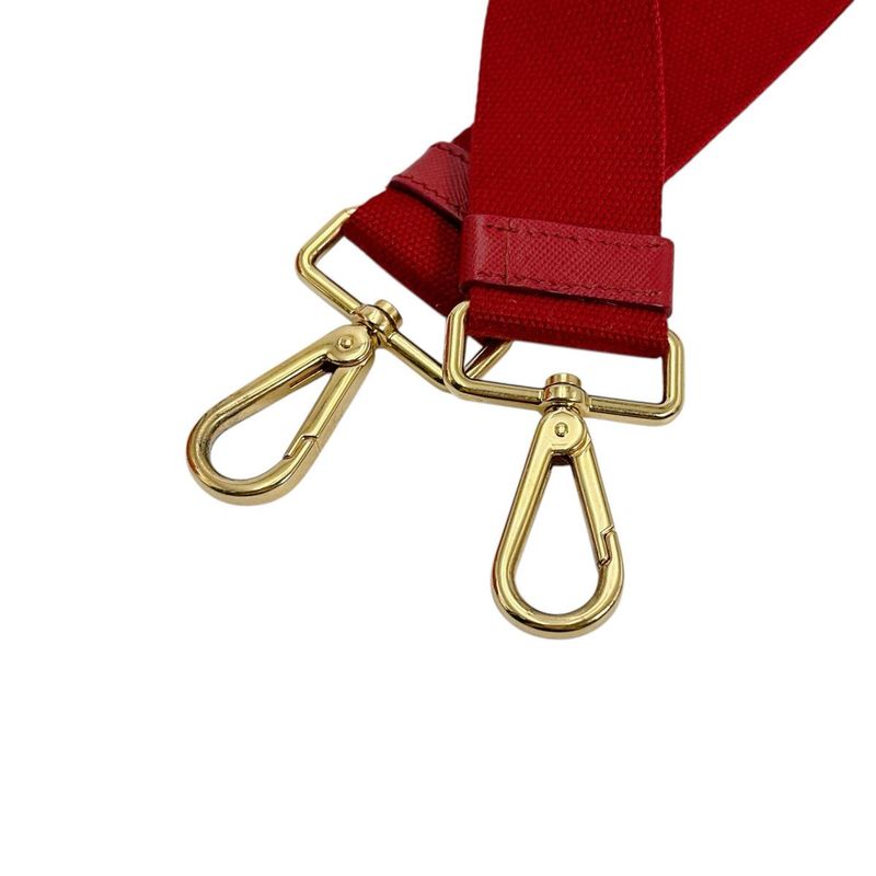 Prada Bn2439 Mini 2-way Canapa Tote Bag Prada Red