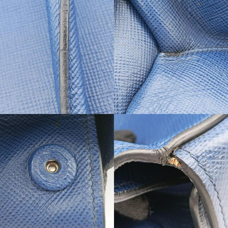 Pradadouble Navy Leather 1bg7757/b