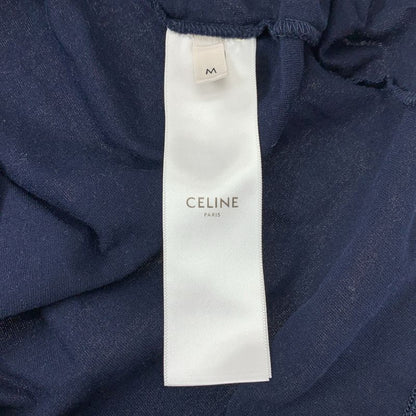 Celine | 2022aw | 16 Boxy Logo Crew Neck T-shirt Cut And Sewn | M | Dark Navy